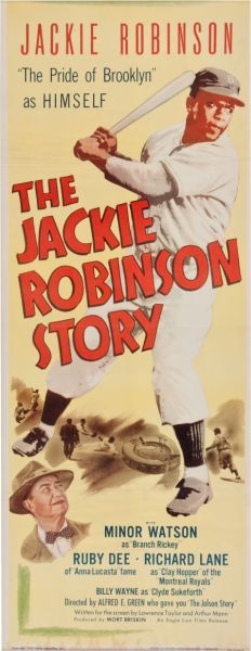 1950 Jackie Robinson Story Movie Narrow